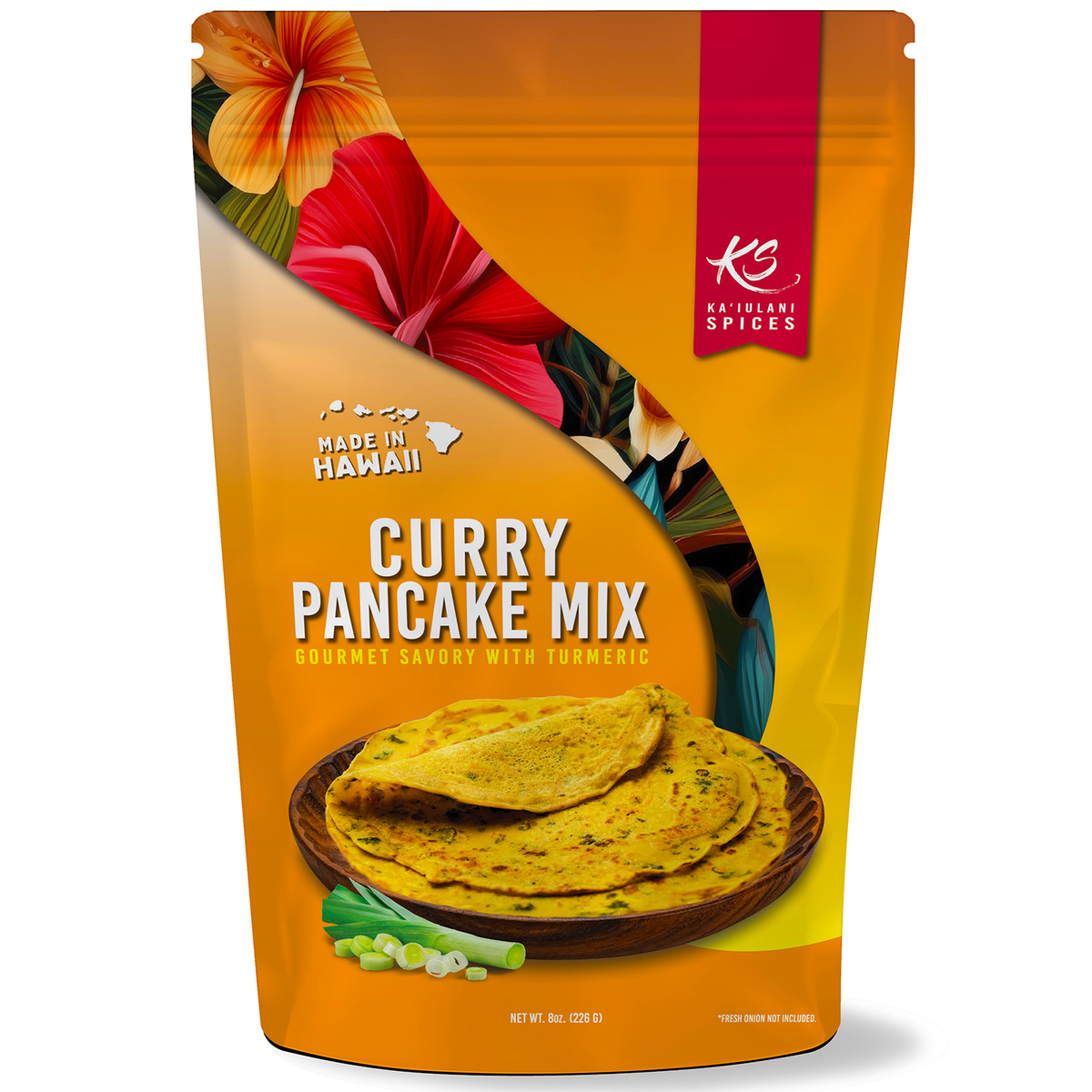 Curry Pancake Mix Gourmet Savory with Turmeric – Kai Spices