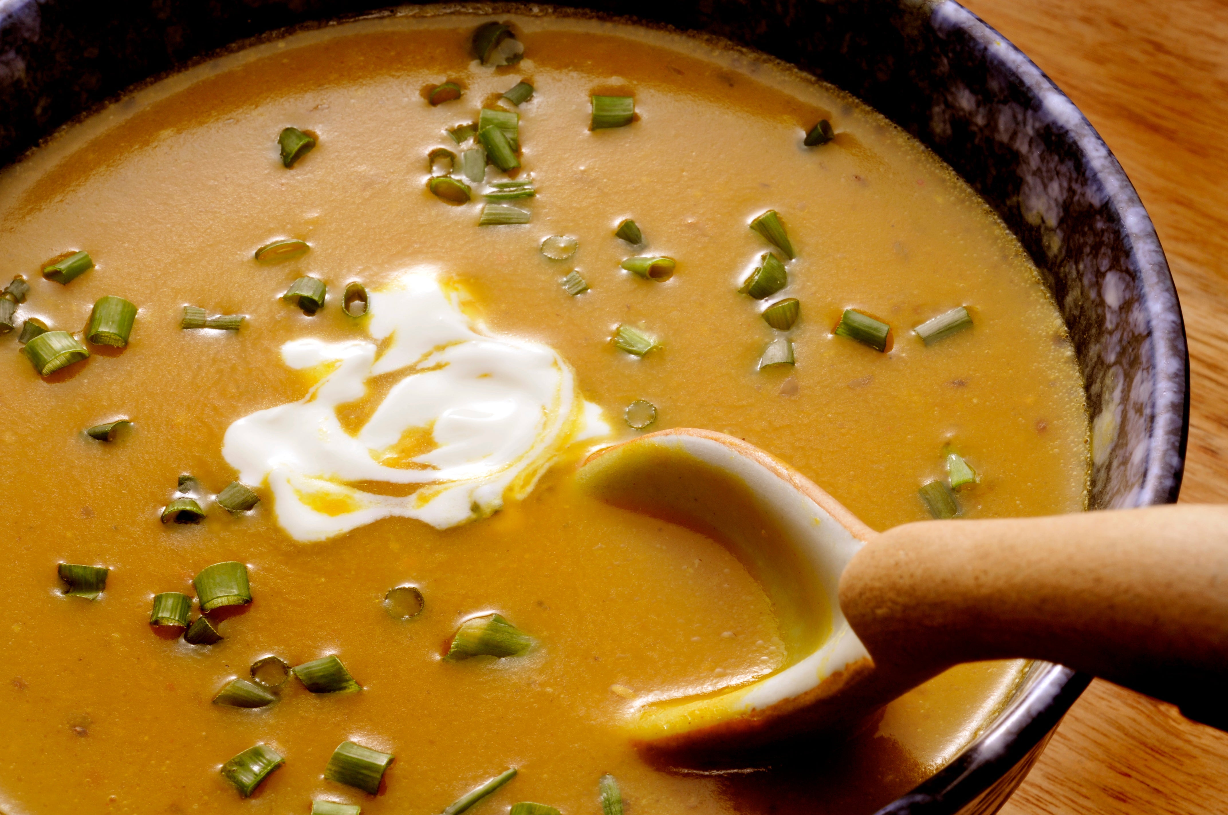 Exotic Curry Coconut Kabocha Soup
